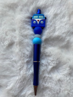 Balpen donkerblauw met T1-busje